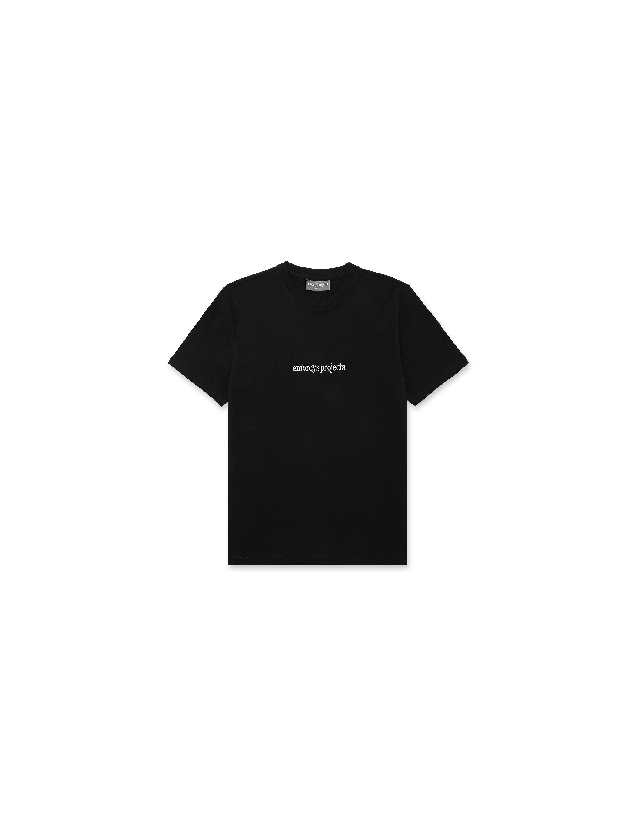 ISAAK SS TEE - BLACK (W) - Embreys Projects
