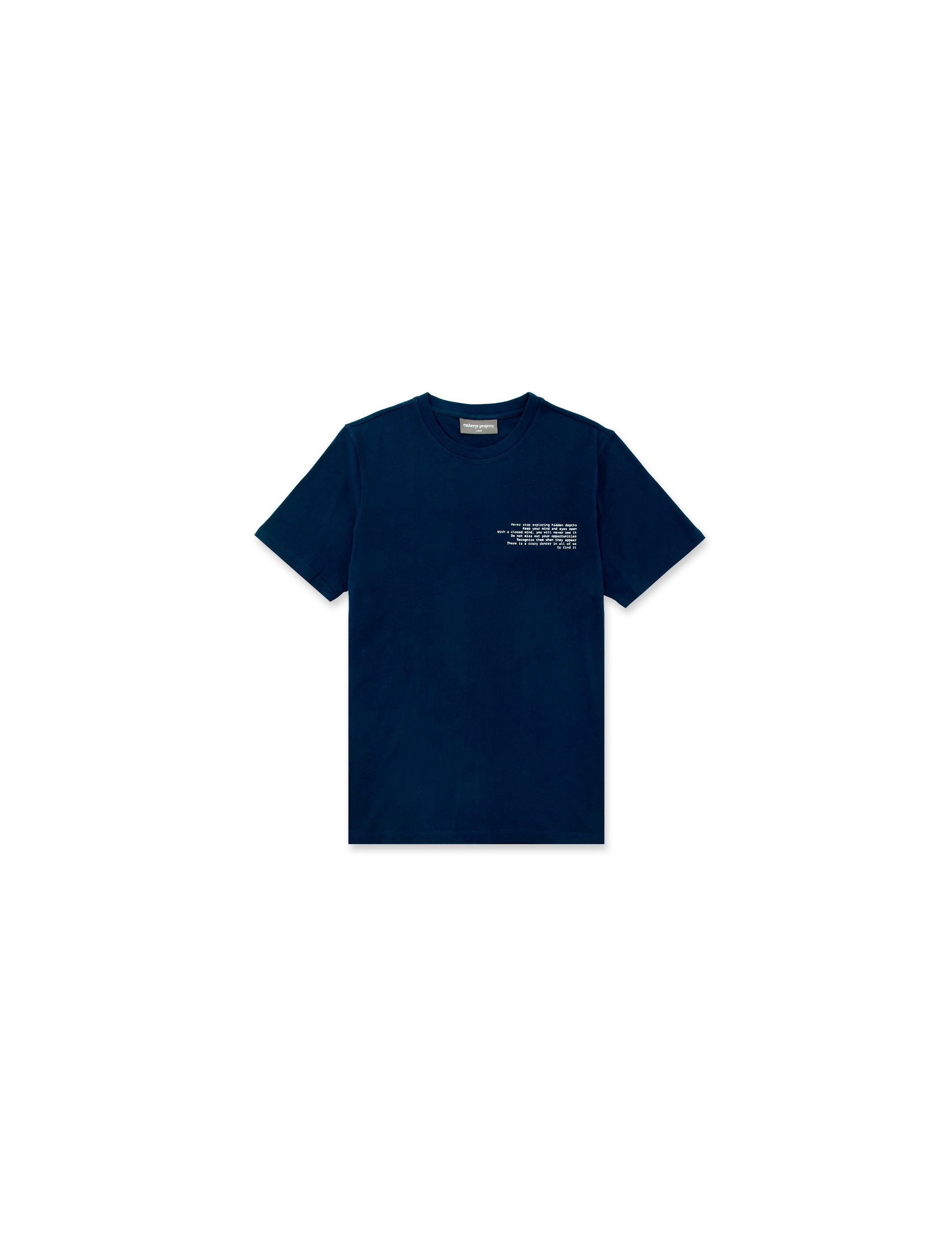 MONO SS TEE - PAGEANT BLUE (W) - Embreys Projects