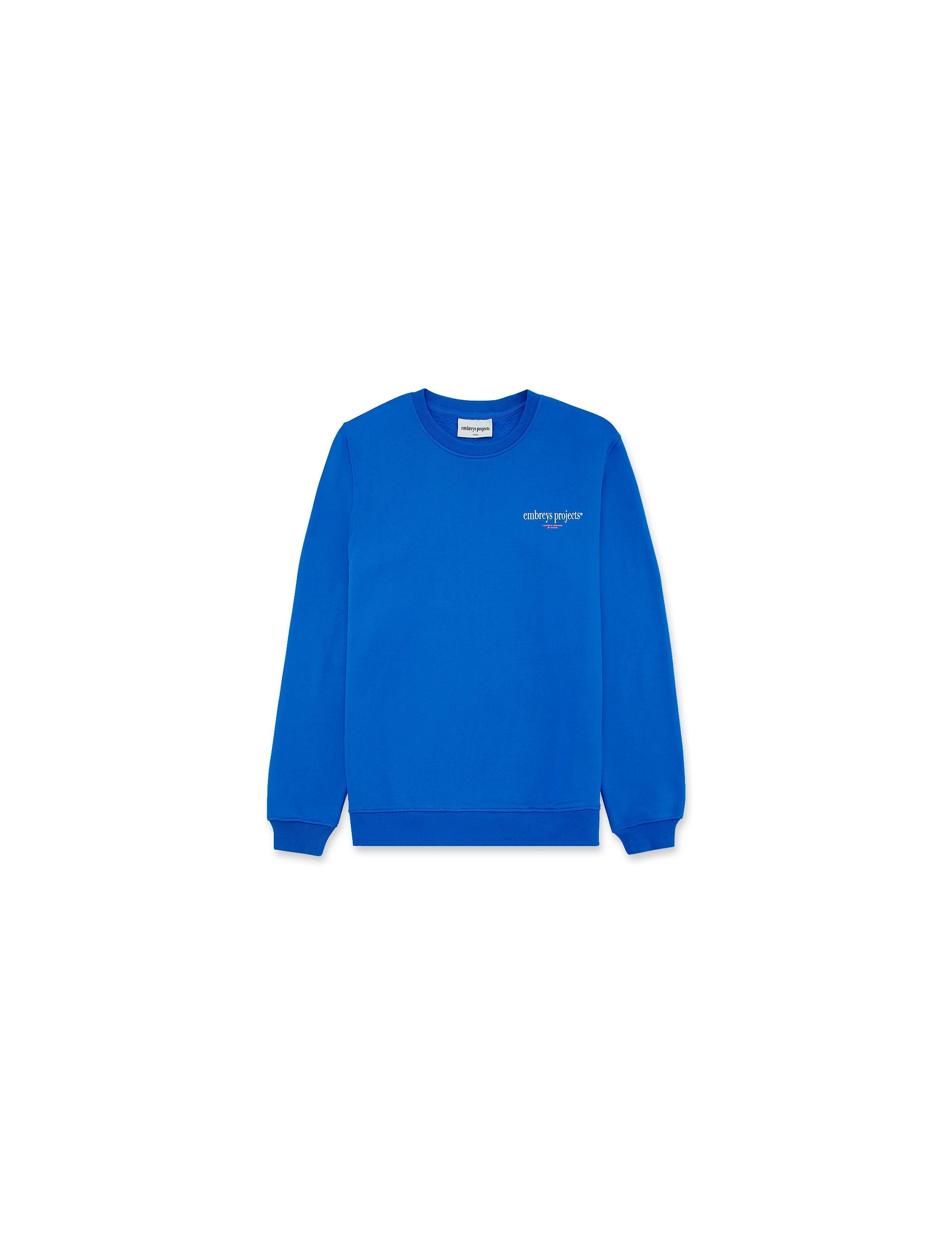 TIME CN SWEATSHIRT - BLUE LOLITE - Embreys Projects