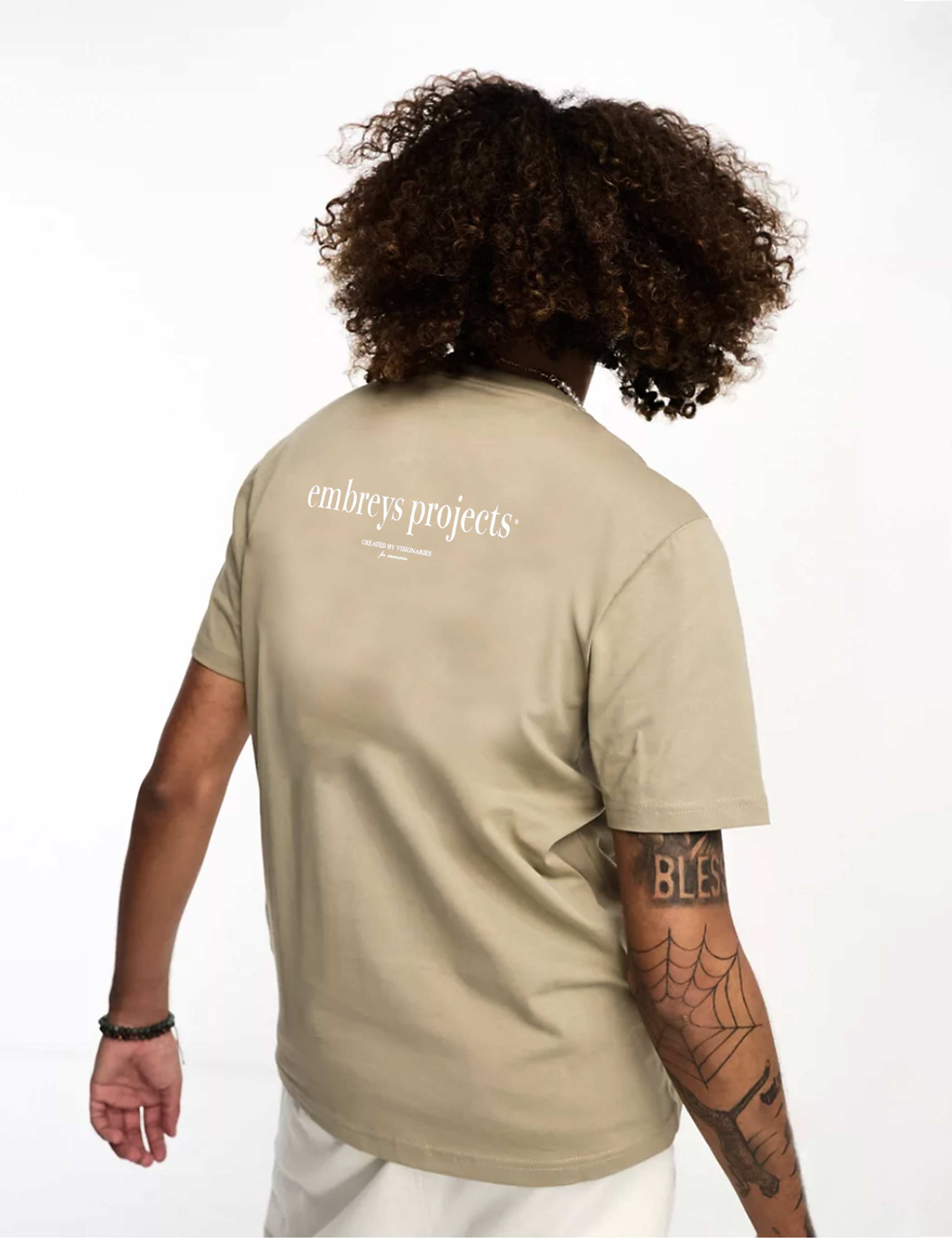 BELIEF SS TEE - ELEPHANT SKIN - Embreys Projects