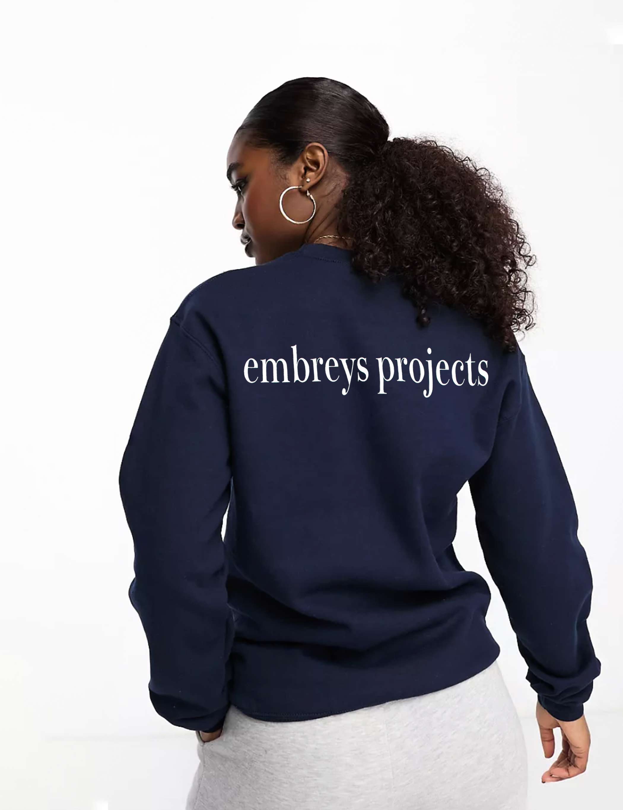 FRANK LS TEE - PAGEANT BLUE (W) - Embreys Projects